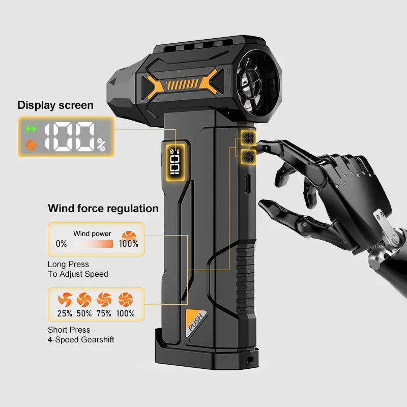 BlowPro ®ULTRA Portable mini Jet Blower - Mega Powerful