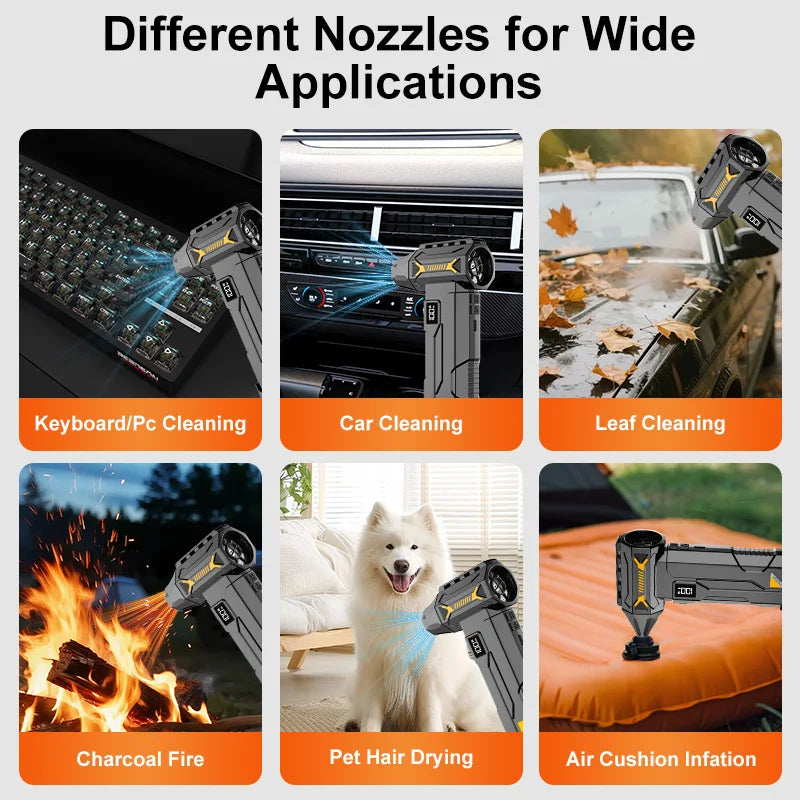 BlowPro ®ULTRA Portable mini Jet Blower - Mega Powerful